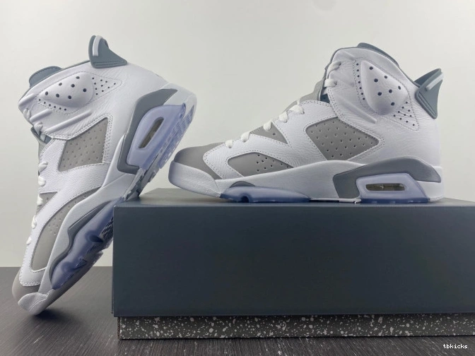 Cheap TBK Jordan Cool 6 Grey Air CT8529-100 0710
